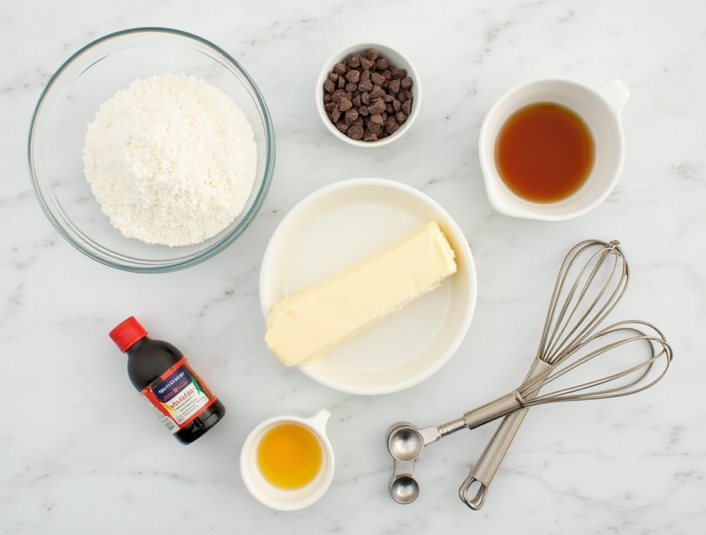 Ingredients for Chocolate Chip Cookies Without Brown Sugar