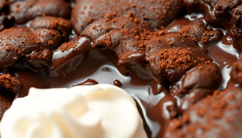 The perfect chocolate cobbler