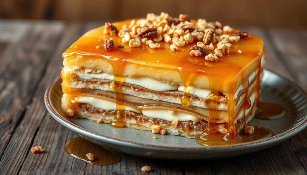 greek baklava cheesecake
