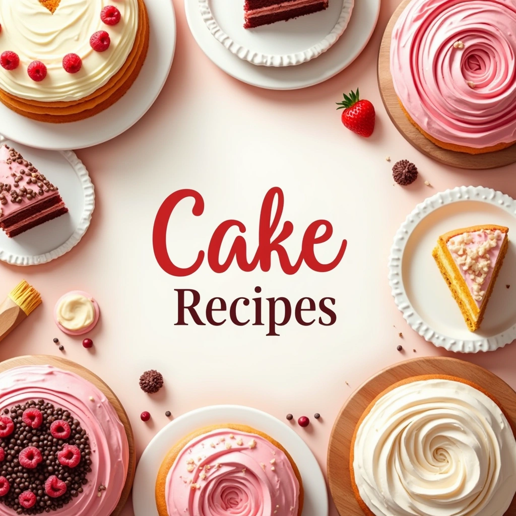 Cake recipes cover board