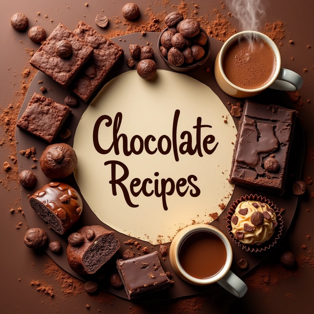 Chocolate Recipes cover board